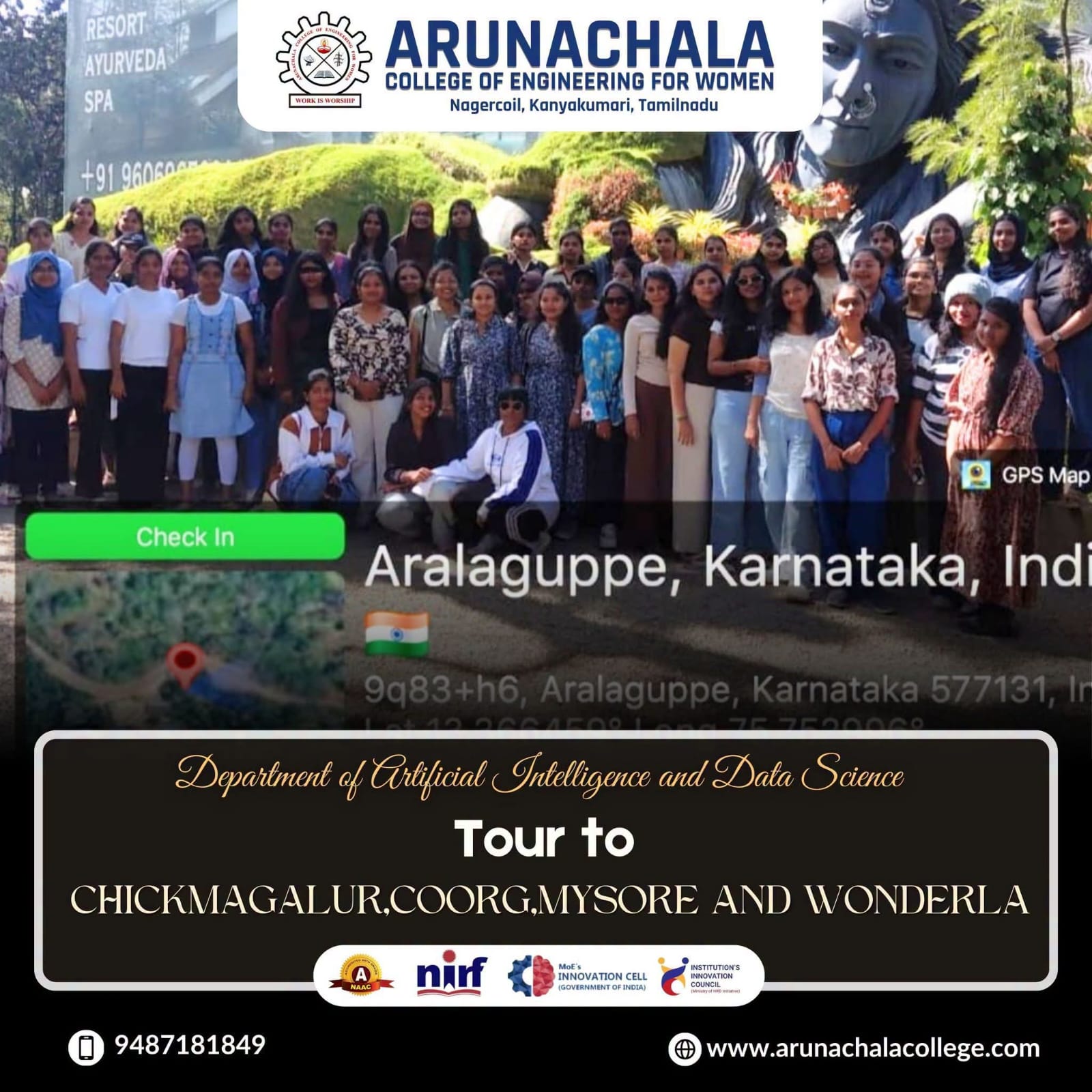 Department of AI&DS organzies Tour 